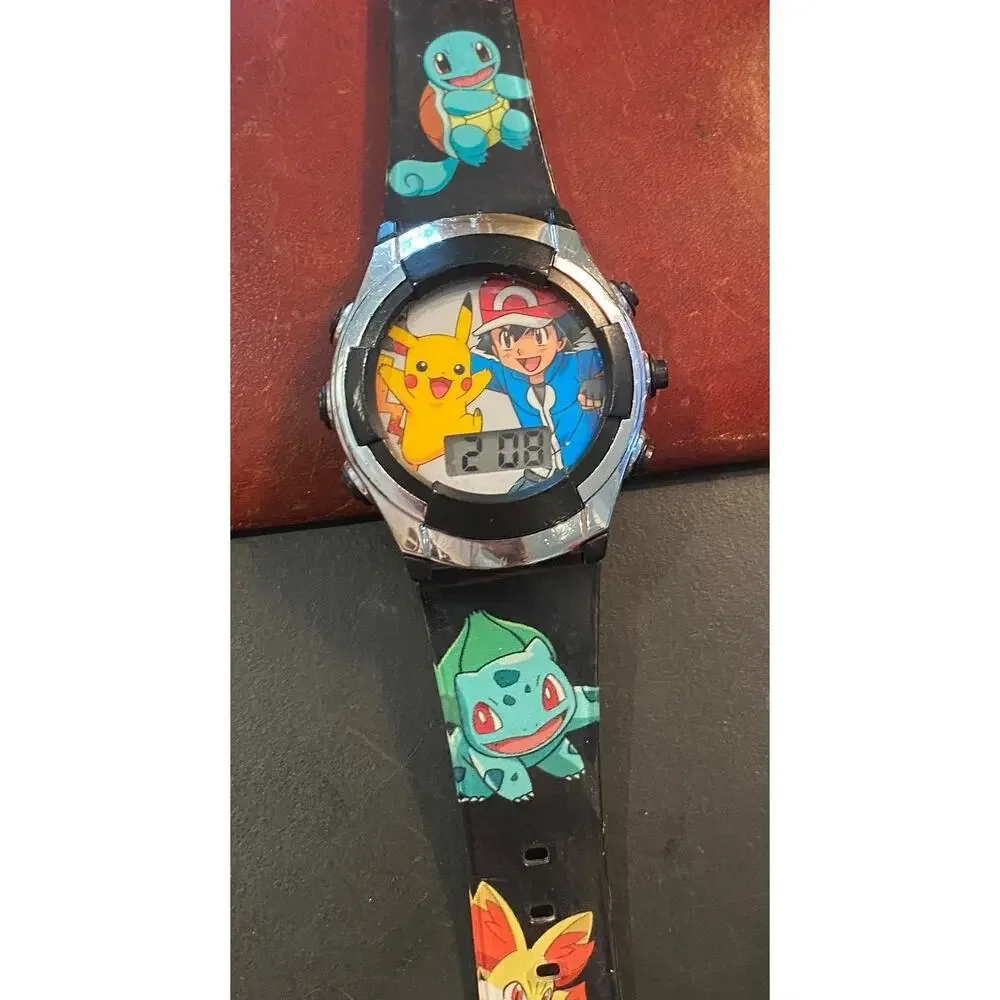 Child's 40mm Pokemon Watch by Accutime Watch, LCD Digital
